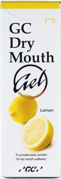 Gel gegen Mundtrockenheit mit Zitronengeschmack - GC Dry Mouth Gel Lemon — Bild N1