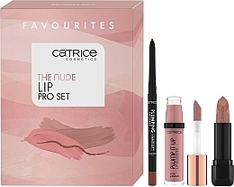 Make-up Set - Catrice The Nude Lip PRO Set (Lippenbooster 3.5ml + Lipliner 0.3g + Lippenstift 3.5g)  — Bild N1