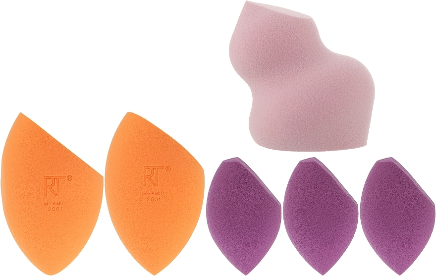 Set Schminkschwämme 6 St. - Real Techniques Miracle 6 Complexion Sponge Set — Bild N2