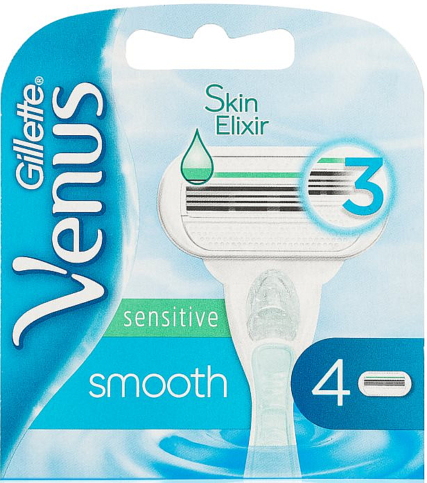 Ersatzklingen 4 St. - Gillette Venus Smooth Sensitive — Bild N1