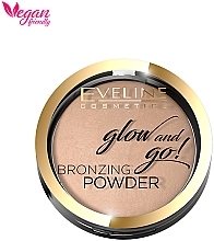 Bronzing-Puder - Eveline Cosmetics Glow & Go Bronzing Powder — Foto N2