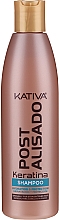 Haarpflegeset - Kativa Straightening Post Treatment Keratin (Shampoo 250ml + Conditioner 250ml + Haarbehandlung 250ml) — Bild N2