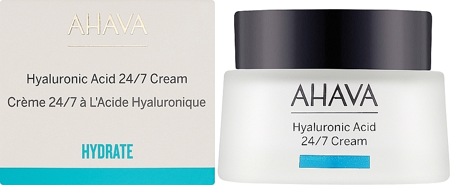 Gesichtscreme mit Hyaluronsäure 24/7 - Ahava Hyaluronic Acid — Bild N2