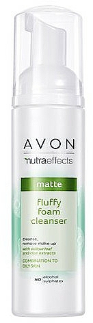 Erfrischender Reinigungsschaum für das Gesicht - Avon Nutra Effects Matte Fluffy Foam Cleanser