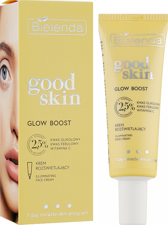 Aufhellende Gesichtscreme - Bielenda Good Skin Glow Boost Illuminating Face Cream — Bild N2