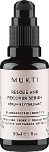 Düfte, Parfümerie und Kosmetik Revitalisierendes Gesichtsserum - Mukti Organics Rescue and Recover Serum