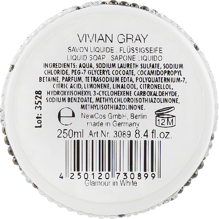 Flüssigseife - Vivian Gray Glamour In White Soap — Bild N2