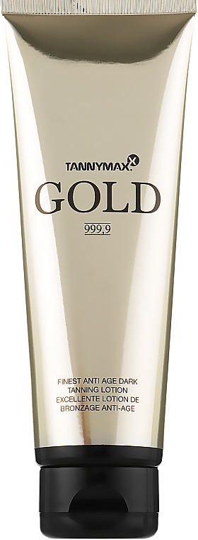 Bräunungsbeschleuniger-Lotion ohne Bronzants goldene Farbe - Tannymaxx Gold Finest Anti Age Dark Tanning Lotion — Bild N1