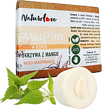 Trockenshampoo Brennnessel mit Mango - Naturolove Shampoo — Bild N2
