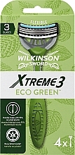 Düfte, Parfümerie und Kosmetik Einwegrasierer 4 St. - Wilkinson Sword Xtreme3 Eco Green