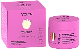 GESCHENK! Feuchtigkeitsspendende Gesichtscreme mit Himbeerextrakt - Yolyn Very Raspberry Face Cream — Bild N1