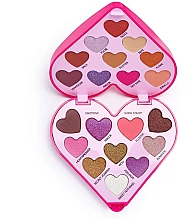 Lidschatten-Palette - I Heart Revolution Heartbeats Eyeshadow Palette — Bild N3