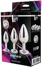Düfte, Parfümerie und Kosmetik Analplug-Set aus Aluminium 3 St. - Dream Toys Gleaming Love Silver Plug Set