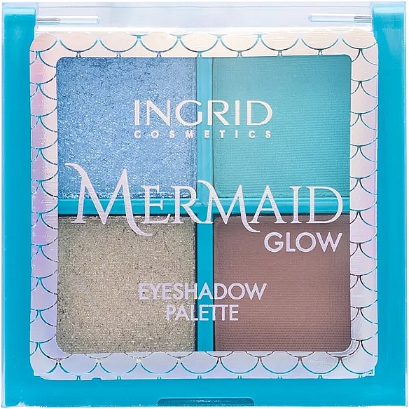 Lidschatten-Palette - Ingrid Cosmetics Mermaid Glow Eyeshdow Palette — Bild N1