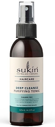 Reinigendes Tonic-Spray für die Kopfhaut - Sukin Deep Cleanse Purifying Tonik — Bild N1