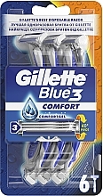 Düfte, Parfümerie und Kosmetik Einwegrasierer 6 St. - Gillette Blue3 Comfort