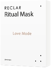 Düfte, Parfümerie und Kosmetik Gesichtsmaske - Reclar Ritual Mask Love Mode