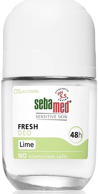 Sebamed Sensitive Skin Fresh Deo Lime 48H  - Deo Roll-on — Bild N1