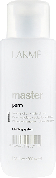 Dauerwelle-Lotion für natürliches Haar - Lakme Master Perm Waving Lotion 1 for Normal Hair — Bild N1