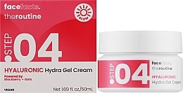 Gesichtscreme-Gel mit Hyaluronsäure - Face Facts The Routine Step.04 Hyaluronic Hydra Gel Cream — Bild N2