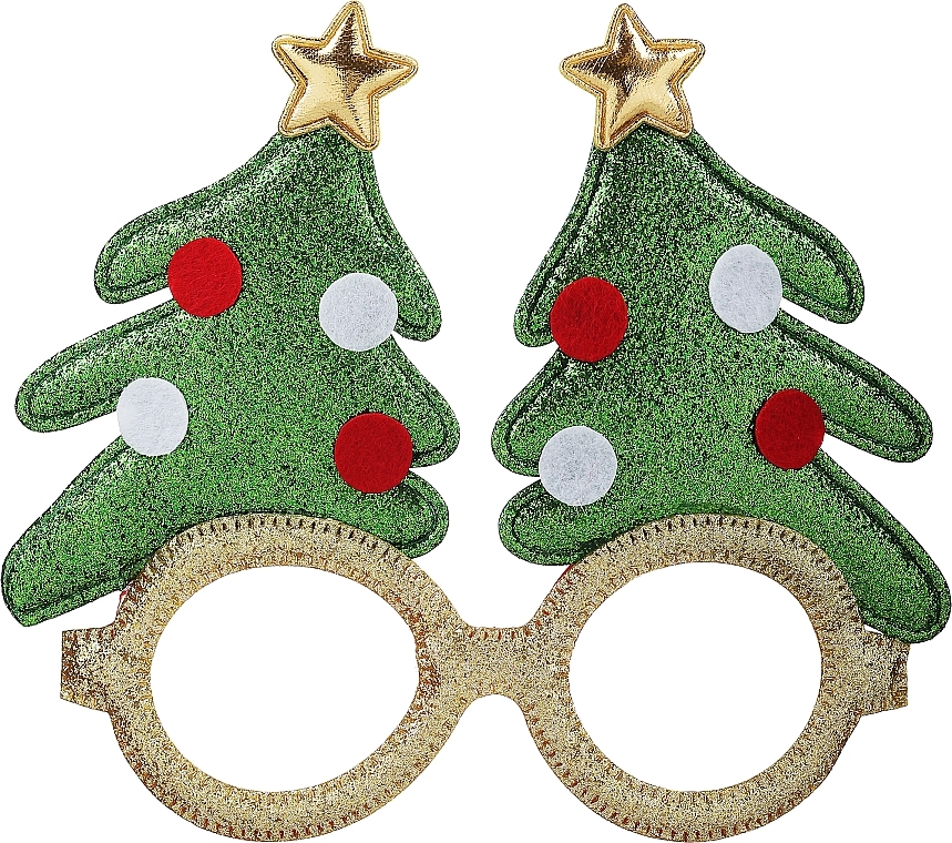 Kinderset Weihnachtsbaum - Chlapu Chlap (Nagellack 5ml + Lippenbalsam 3g + Lustige Brille 1 St. + Haarspange 4 St.) — Bild N3