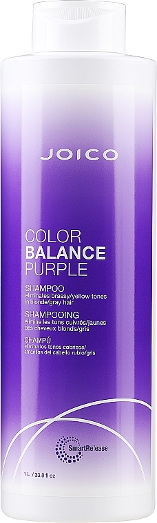 Shampoo für blondes und graues Haar - Joico Color Balance Purple Shampoo — Bild N3