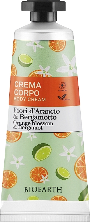 Körpercreme Orangenblüte und Bergamotte - Bioearth Family Orange Blossom & Bergamot Body Cream — Bild N1