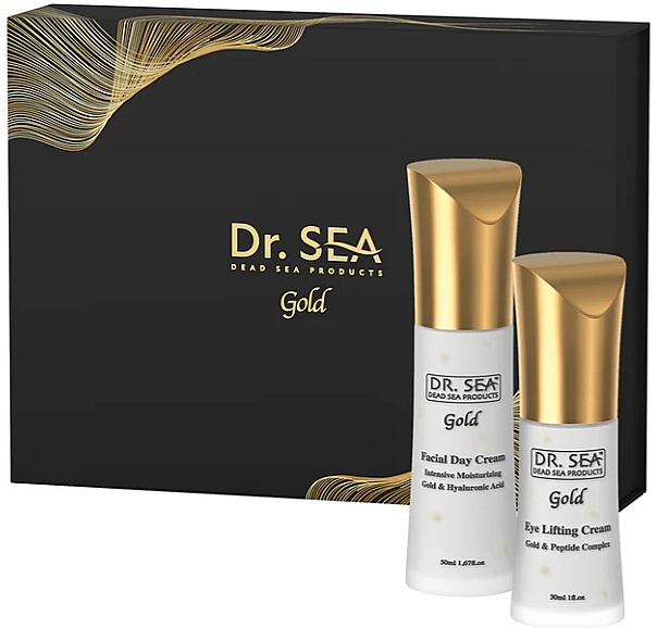 Set - Dr.Sea Gift Gold Box (cr/50ml + eye/cr/30ml) — Bild N1