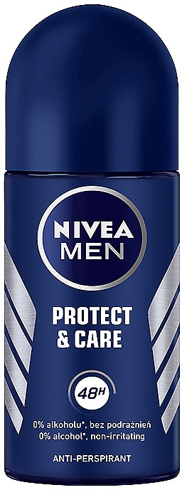 Deo Roll-on Antitranspirant - NIVEA MEN 48h Protect & Care Anti-Perspirant — Bild N1