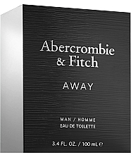 Abercrombie & Fitch Away Man - Eau de Toilette — Bild N3