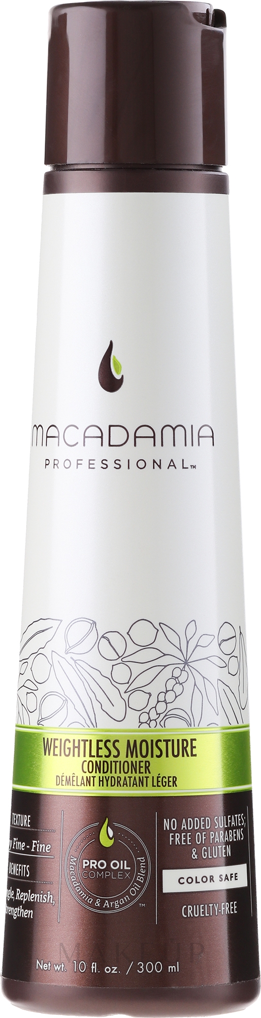 Haarspülung - Macadamia Professional Natural Oil Weightless Moisture Conditioner — Bild 300 ml