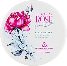 Beruhigende Körperbutter mit natürlichem Rosenöl - Bulgarian Rose Signature Spa Body Butter — Bild N1