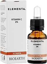 Gesichtsserum Vitamin C 2 % - Bioearth Elementa Vitamin C 2% — Bild N4