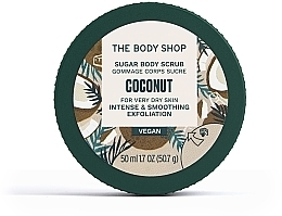 Düfte, Parfümerie und Kosmetik Körperpeeling mit Kokosnussöl für sehr trockene Haut - The Body Shop Coconut Exfoliating Cream Body Scrub
