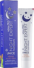 Zahnpasta Miswak & Aloe Vera - Unice White-Pro Night Expert Toothpaste — Bild N2