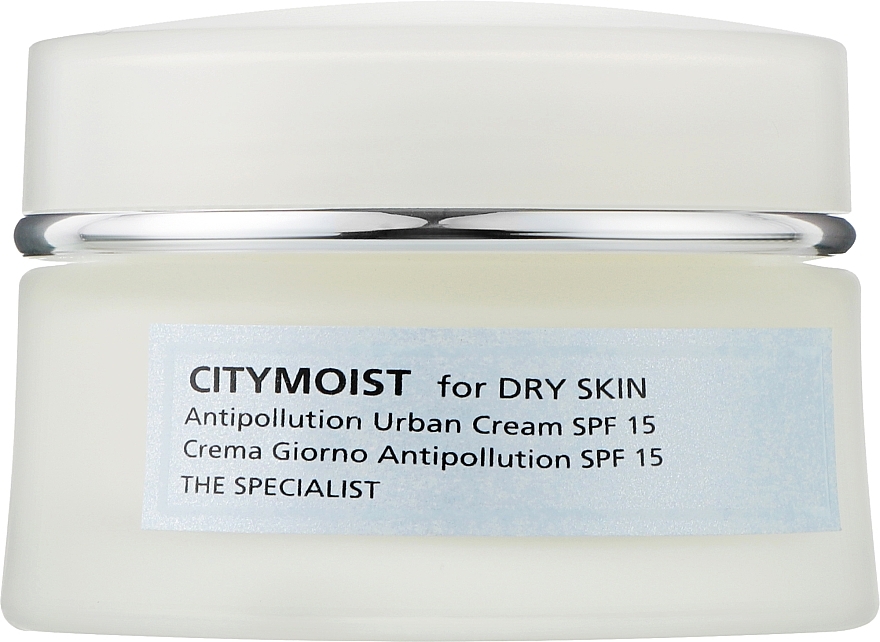 Schutzcreme für trockene Haut - Beauty Spa The Specialist Citymoist Antipollution Urban Cream SPF 15 — Bild N1