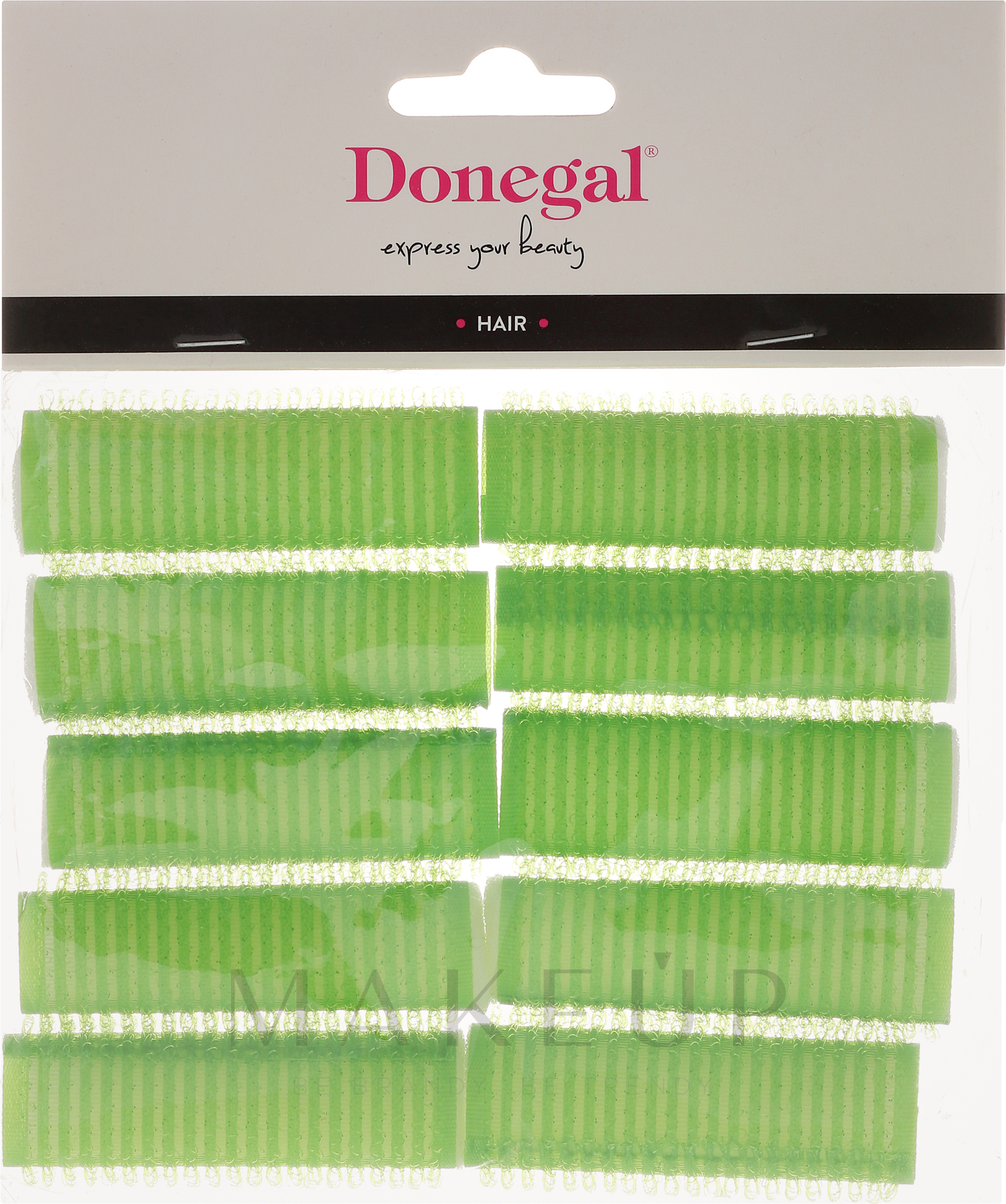 Klettwickler mit Schaumstoffbasis 20 mm 10 St. - Donegal Hair Curlers — Bild 10 St.