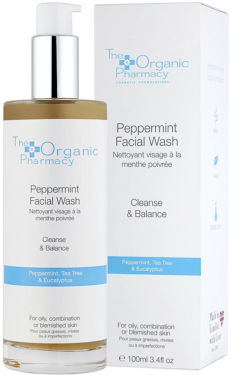 Waschschaum mit Pfefferminze - The Organic Pharmacy Peppermint Facial Wash — Bild N1