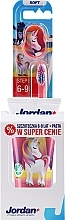 Zahnbürsten-Set 6-12 Jahre - Jordan Junior (toothpaste/50ml + toothbrush/1pc) — Bild N1