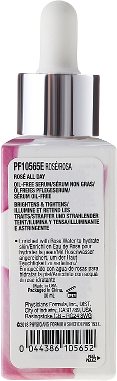 Tägliches Gesichtsserum mit Rosenextrakt - Physician's Formula Rose All Day Serum — Bild N2