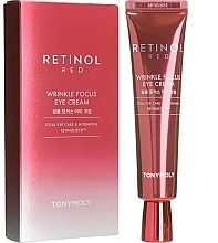 Augencreme - Tony Moly Red Retinol Wrinkle Focus Eye Cream — Bild N1