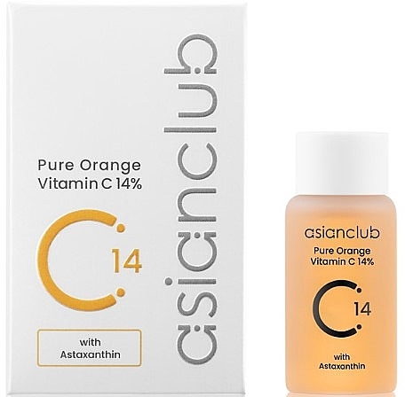 Gesichtsserum mit Vitamin C  - Asianclub Pure Orange Vitamin C 14%  — Bild N1