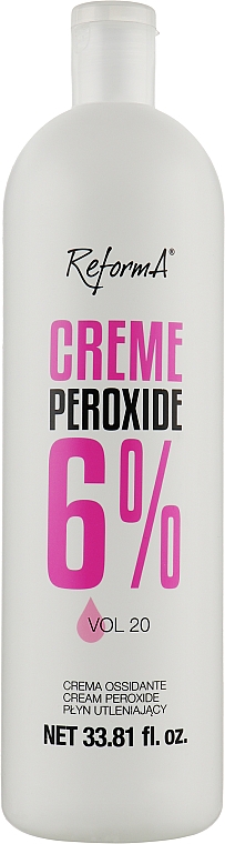 Creme-Oxidationsmittel 6% - ReformA Cream Peroxide 20 Vol — Bild N1