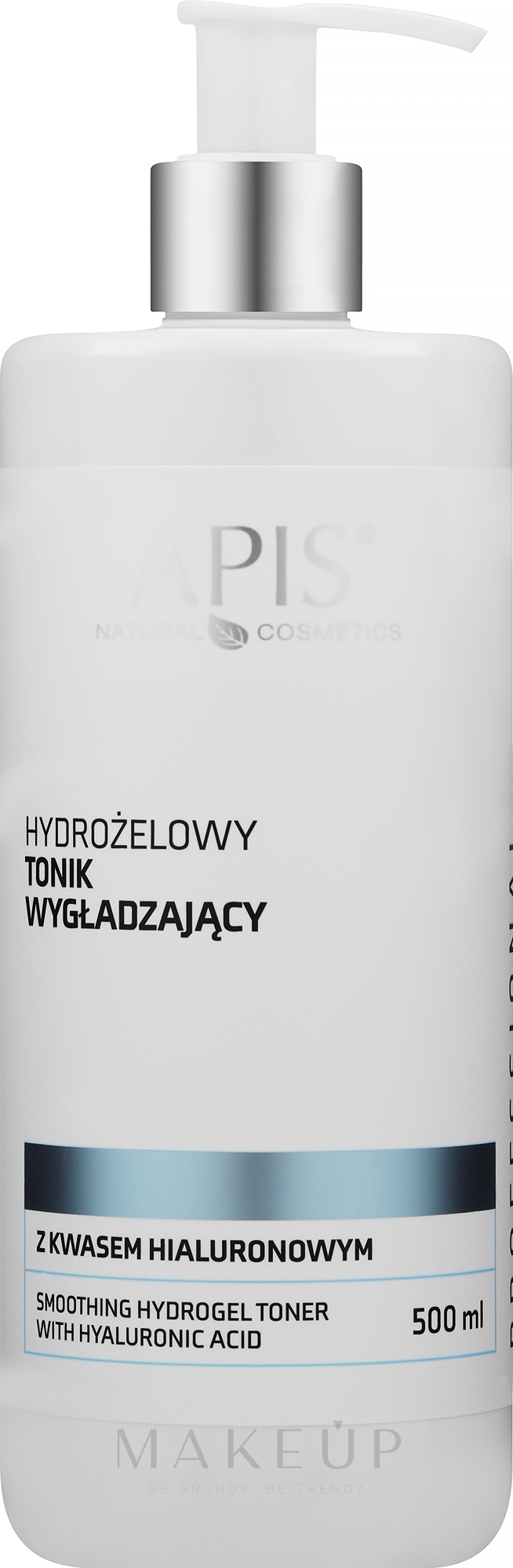 Straffendes Gesichtstonikum mit Hyaluronsäure - Apis Professional Smoothing Hydro Gel Toner With Hyaluronic Acid — Foto 500 ml