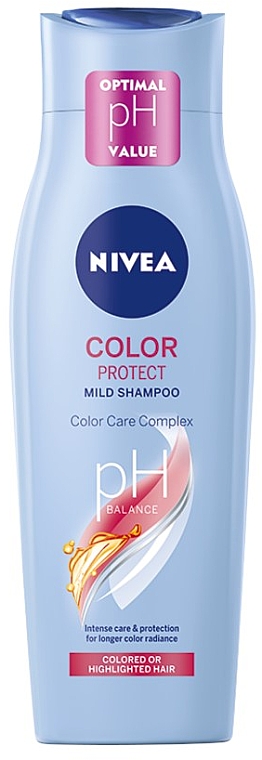 Farbschützendes Shampoo für gefärbtes und gesträhntes Haar - NIVEA Color Protect pH Balace Mild Shampoo — Foto N4
