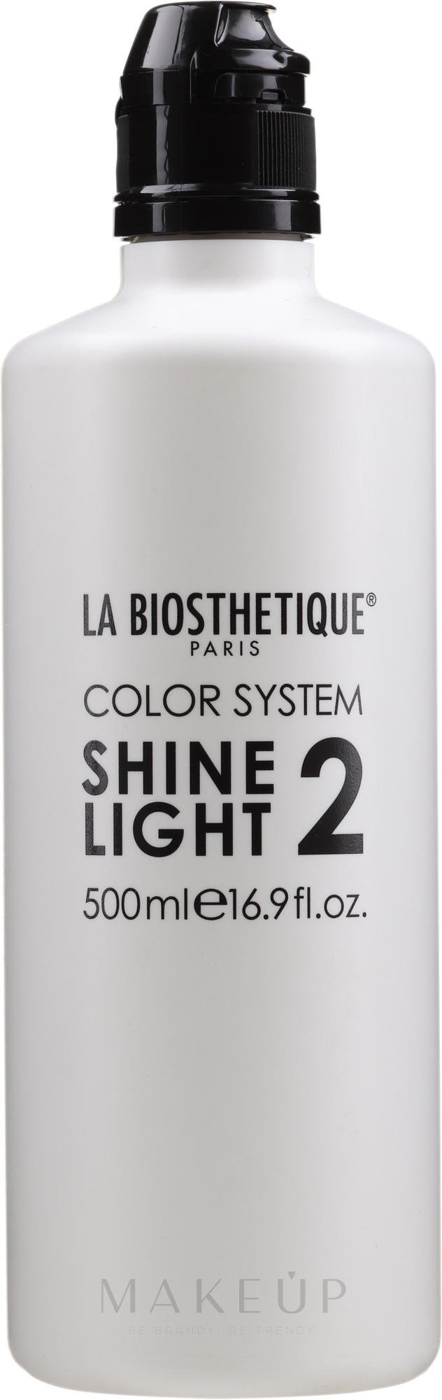 Sanfte aufhellende Oxidationsemulsion für das Haar - La Biosthetique Shine Light 2 Professional Use — Bild 500 ml