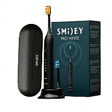 Elektrische Zahnbürste schwarz - Smiley Pro White — Bild N6
