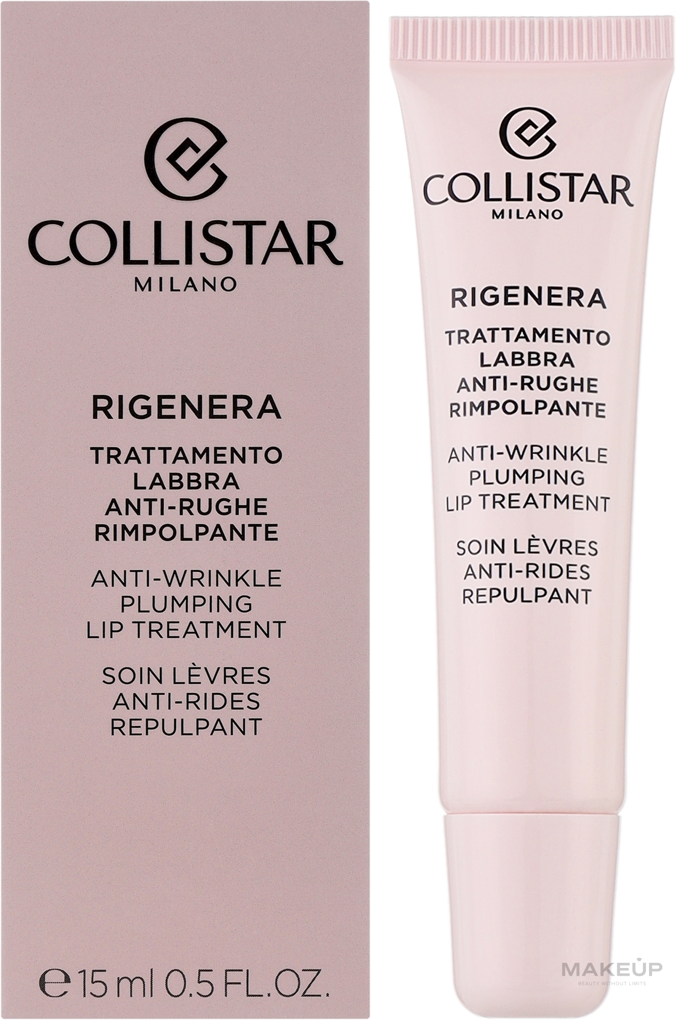 Lippengel - Collistar Rigenera Anti-Wrinkle Replumping Lip Treatment — Bild 15 ml