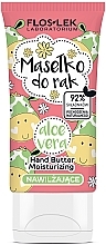 Düfte, Parfümerie und Kosmetik Feuchtigkeitsspendende Handbutter mit Aloe Vera - Floslek Hand Butter Moisturizing Aloe Vera