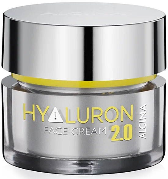 Feuchtigkeitsspendende Anti-Aging Gesichtscreme mit Hyaluronsäure - Alcina Hyaluron 2.0 Face Cream — Bild N1
